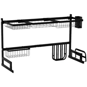 2 - Tier Large Kitchen Dish Organizer