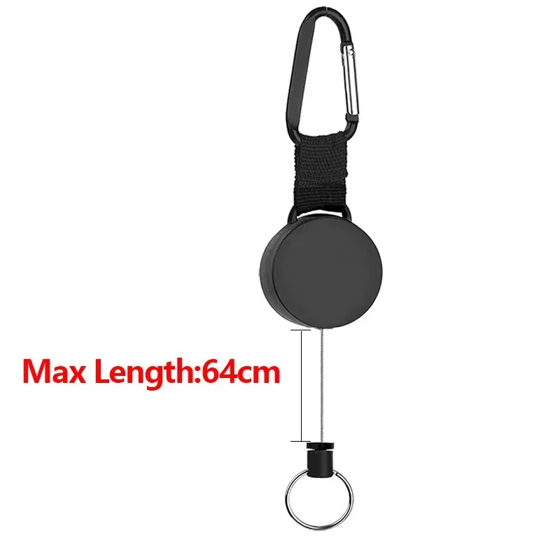 2PCS Car Platform CB Radio Retractable Tether Heavy Duty Retractable CB Radio Microphone Hanger for Baofeng Wouxun