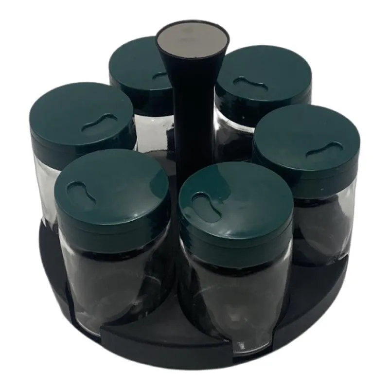 6-Pieces Rotating Spice Rack with Rotation Base F42-8-723