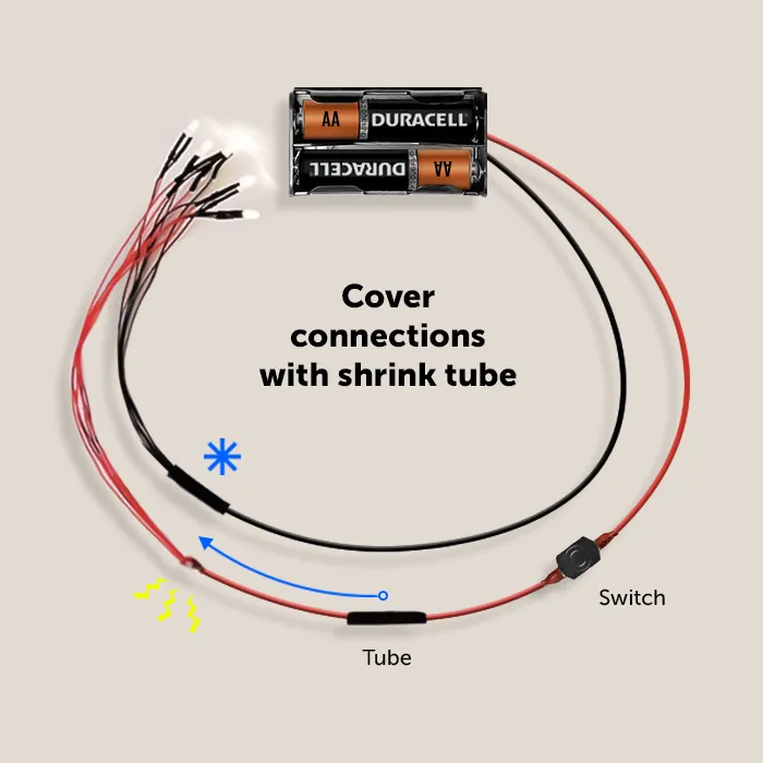 AA Battery Holder with Switch 3 Volt