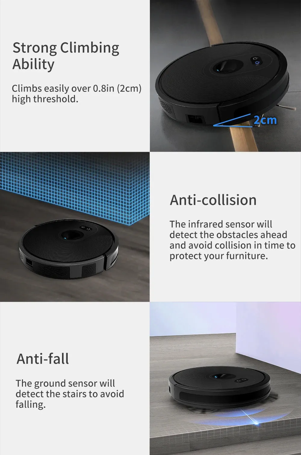 ABIR X6 robot vacuum cleaner, super smart