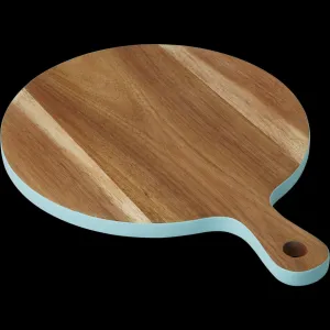 Acacia Chopping Board with Mint Edge