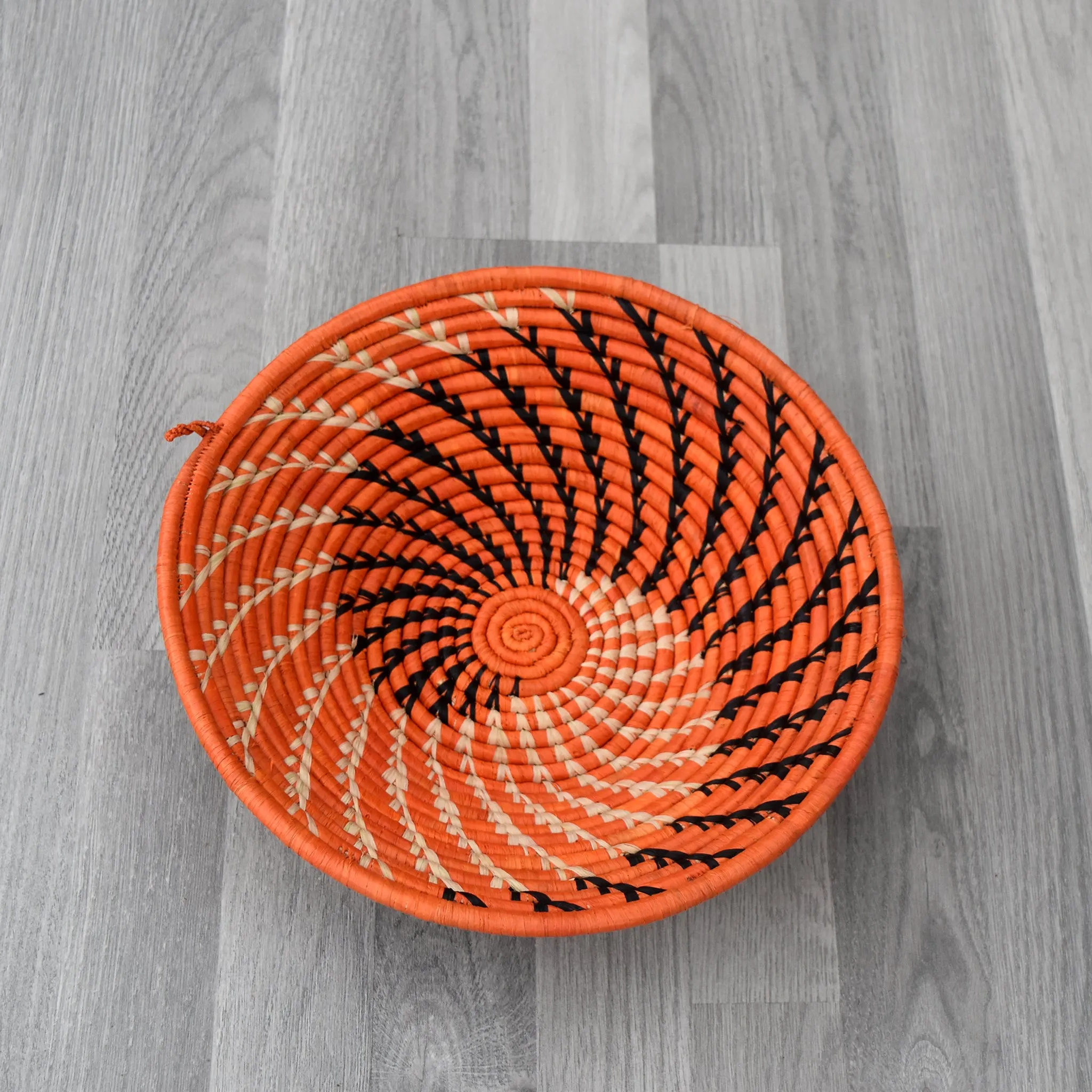 African Wall Basket - Ugandan Baskets - M07