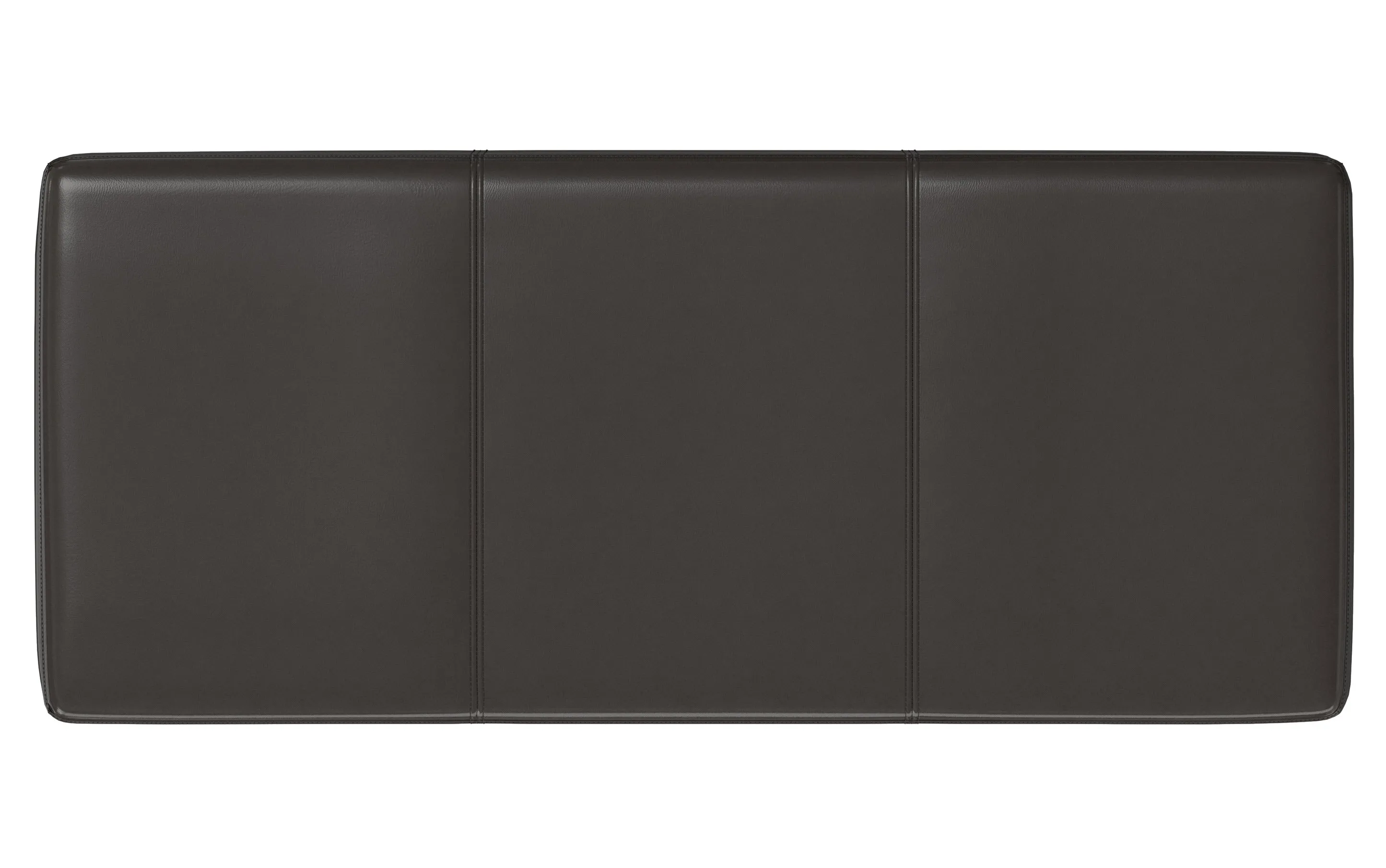 Avalon Lift Top Storage Ottoman in Vegan Leather