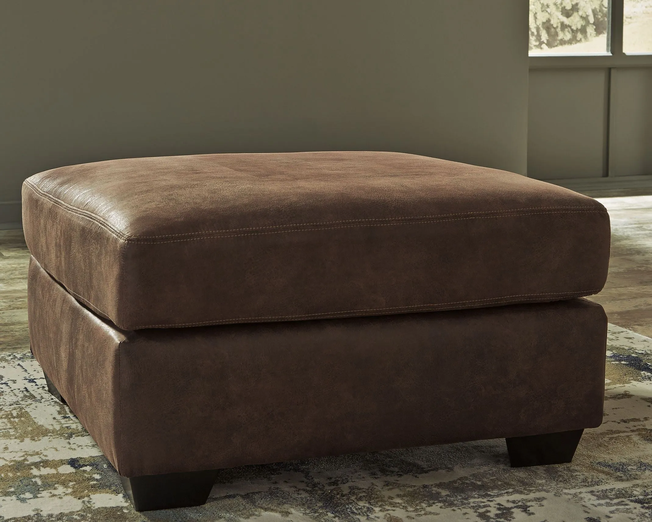 Bladen - Coffee - Oversized Accent Ottoman