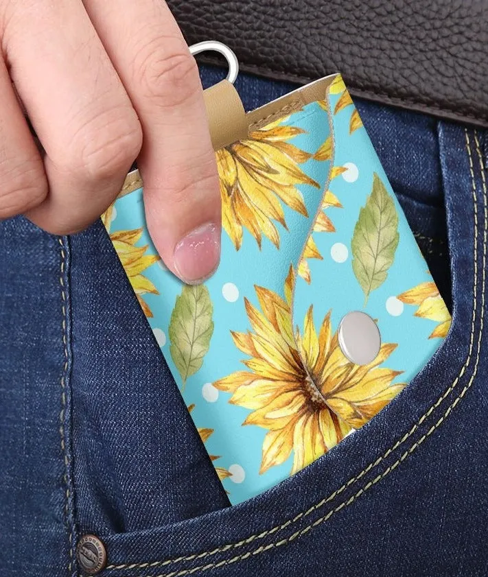 Blue Sunshine Key Holder Case