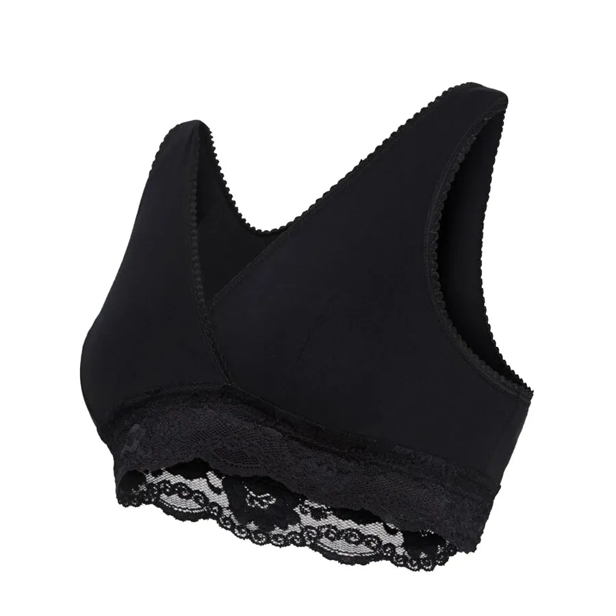 Carriwell Crossover Sleeping & Nursing Bra (Black)