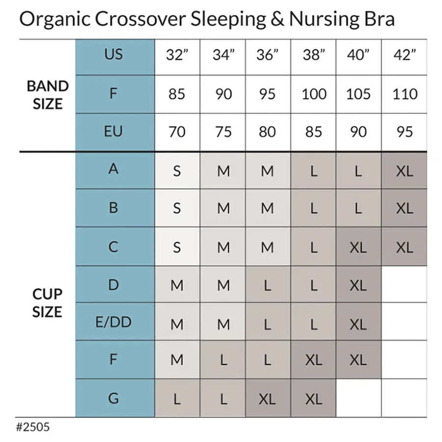 Carriwell Crossover Sleeping & Nursing Bra (Black)