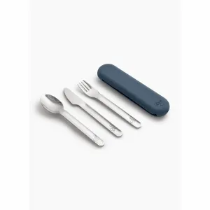 Citron Cutlery Set - Navy Blue