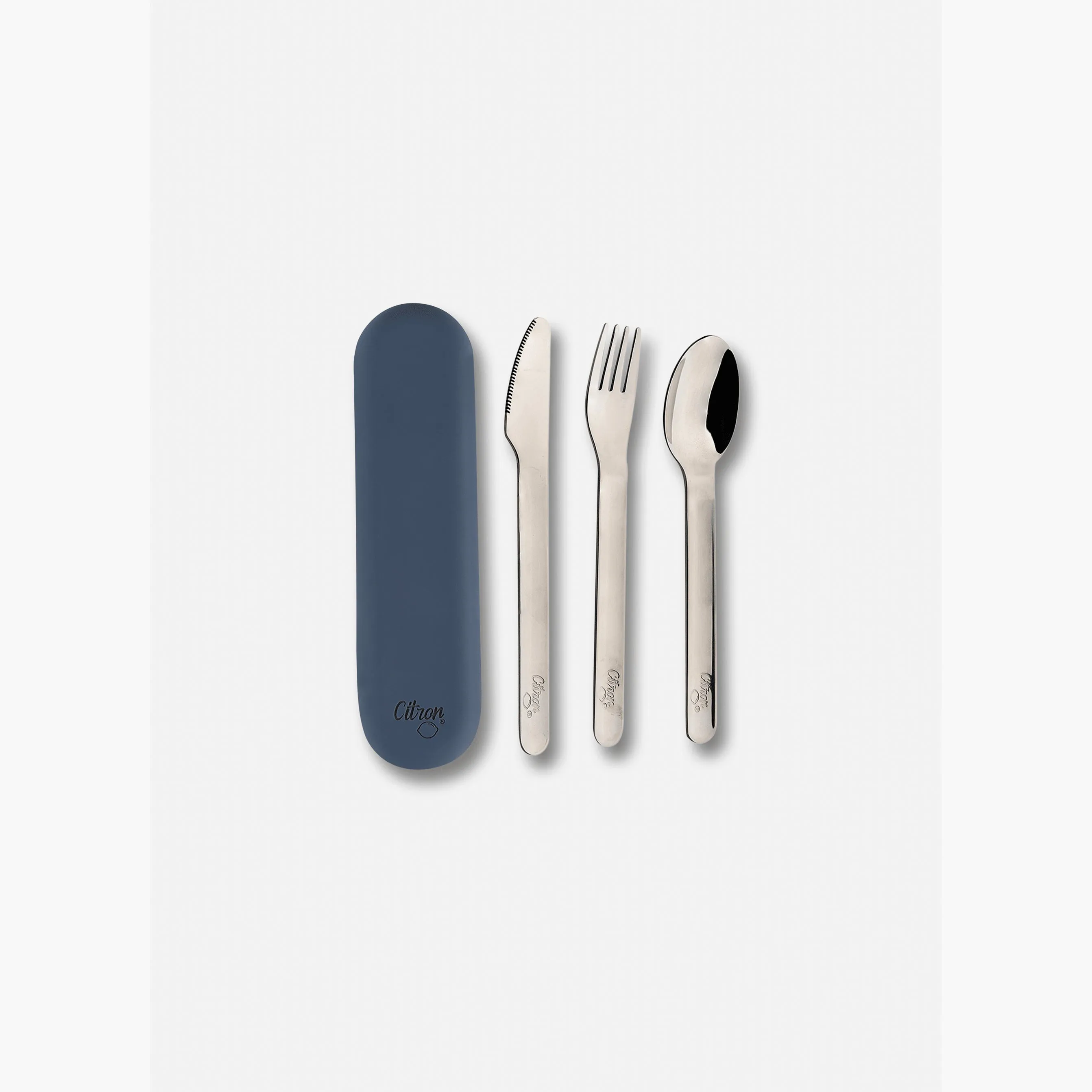 Citron Cutlery Set - Navy Blue