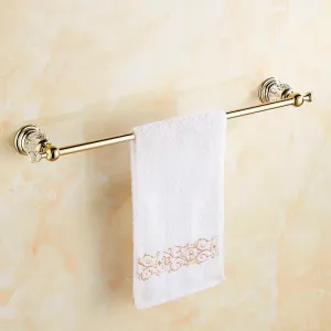 Crystal Design Towel Holder Bar Bathroom Accessories