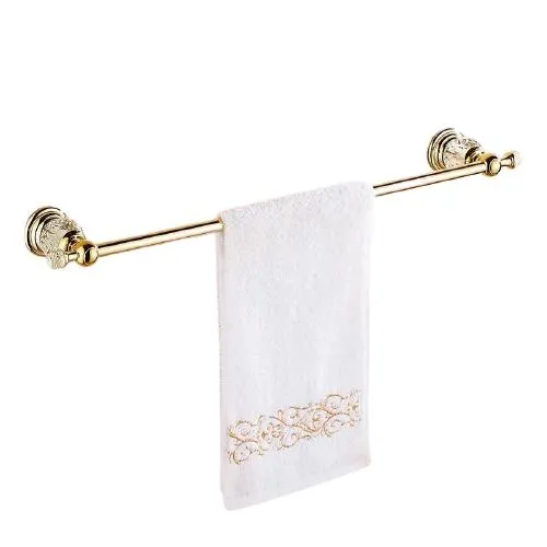 Crystal Design Towel Holder Bar Bathroom Accessories