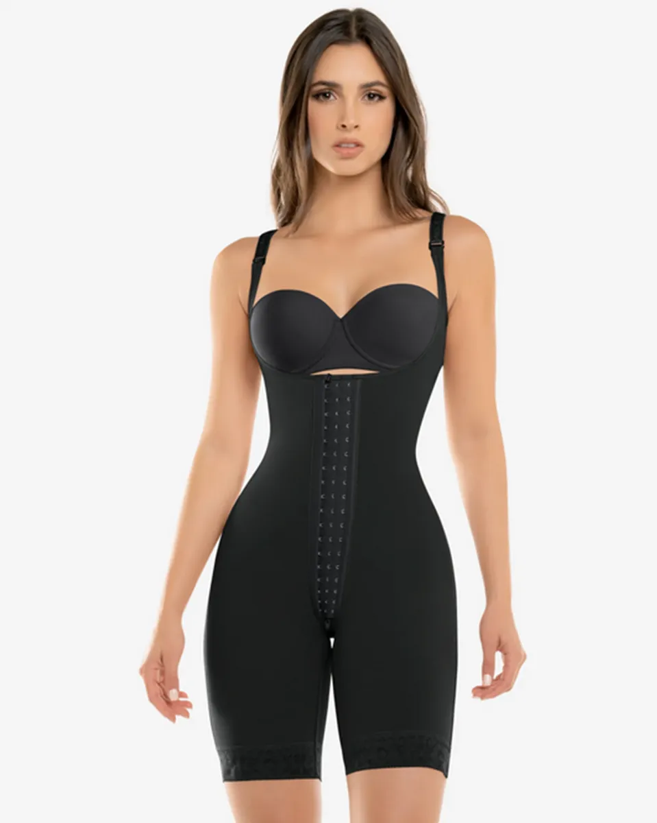 Cysm Hook Closure Bodysuit With Zip Crotch - 463