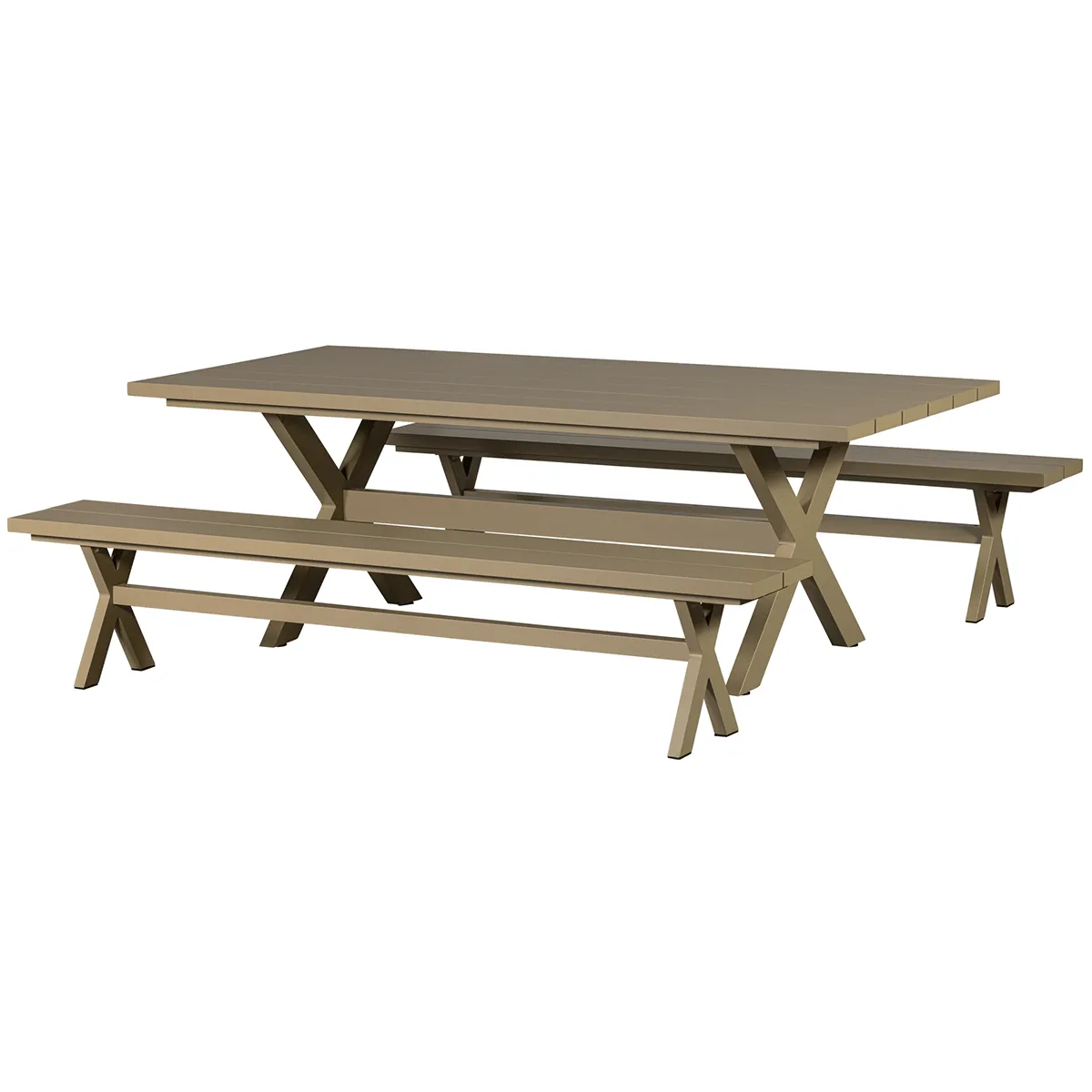 Delta Aluminium Picnic Bench