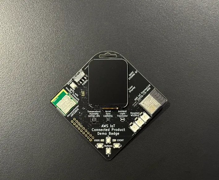 Demo Badge for AWS IoT