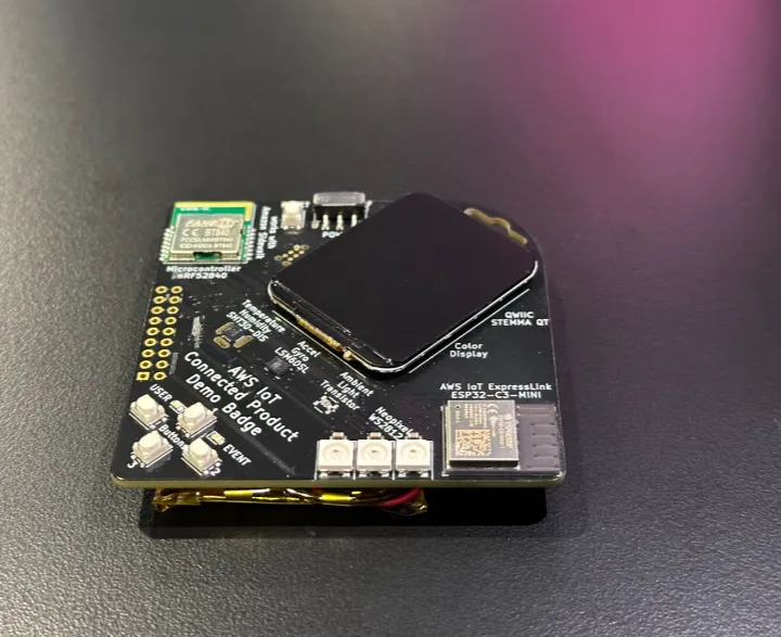 Demo Badge for AWS IoT