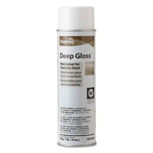 Diversey™ Deep Gloss® Stainless Steel Maintainer (16 oz Aerosol Cans) - Case of 12