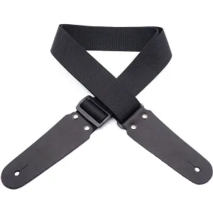 DSL 2" Polypropylene Guitar Strap - Black