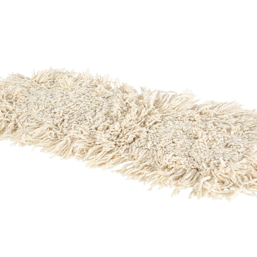 Dust Mop - Globe Cotton Tie-On Dust Mop Head, Various Sizes