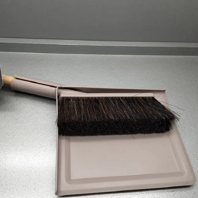 Dustpan & Brush Set Grey