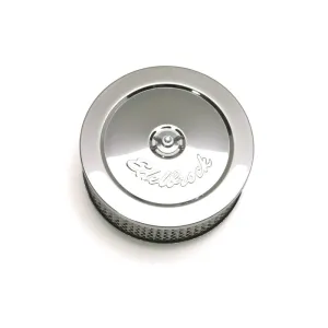 Edelbrock Pro-Flo Chrome Air Cleaner - Round