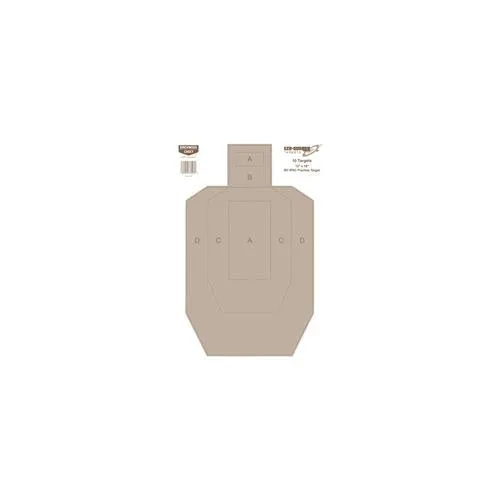 Eze-Scorer BC27 IPSC Practice 12" x 18" - Per 10