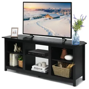 Farmhouse Universal TV Stand for TV's up to 65" Flat Screen, Home Living Room Entertainment Center