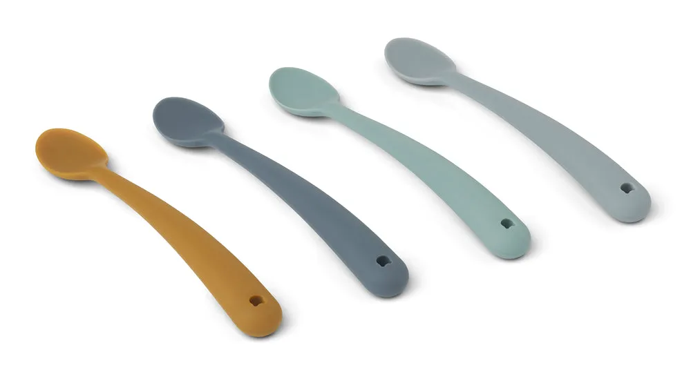 Feeding Spoon Set - Blue Multi Mix