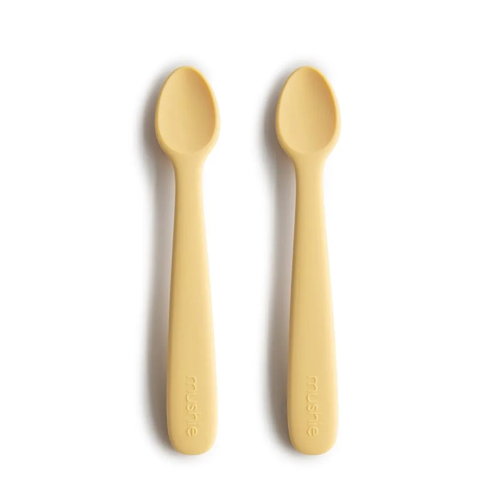 Feeding Spoons - Pale Daffodil - Pack Of 2