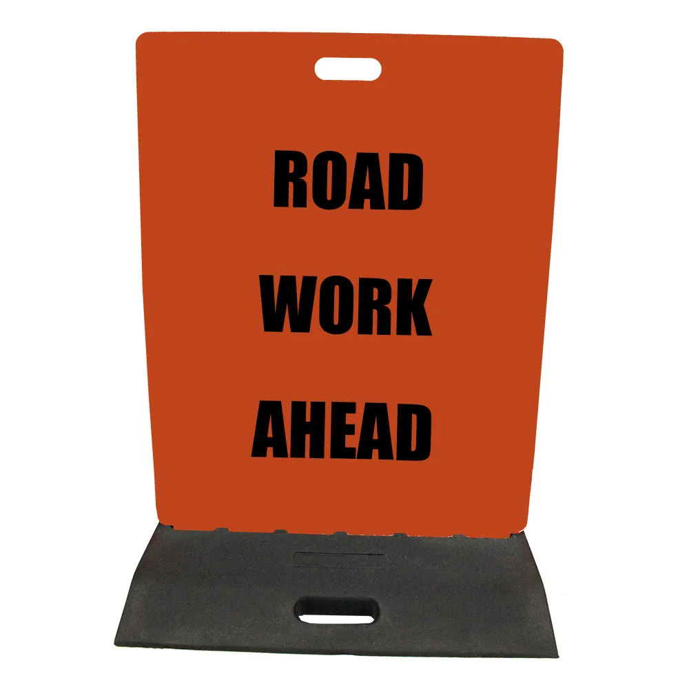 Footpath Signs Heavy Duty Rubber Base Plate for Advertisement