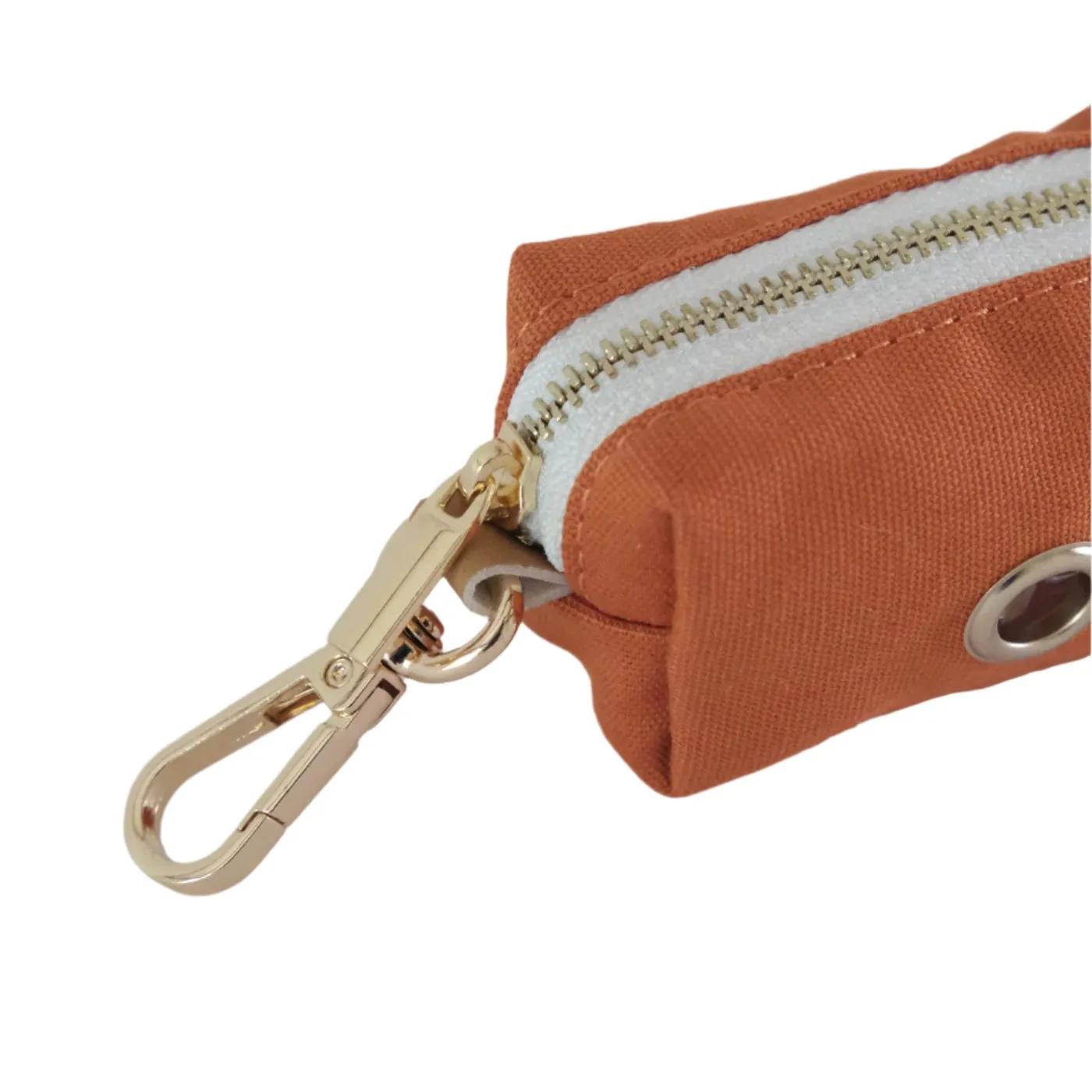 furlou poop bag holder - terracota