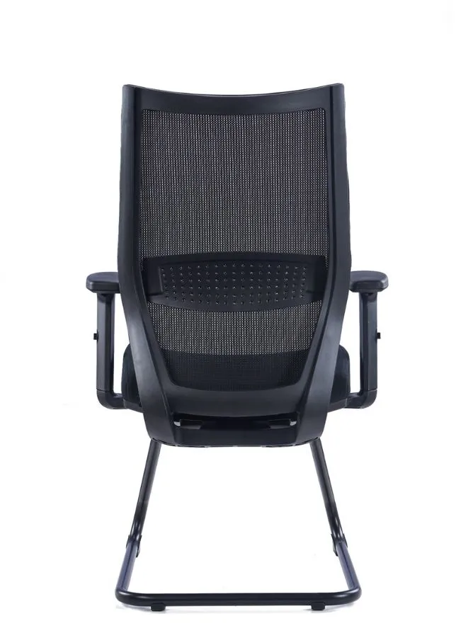 High Back Conference Chair with Lumbar Support, Reclining High Back with Breathable Mesh with Armrest, Comfortable Desk Chairs