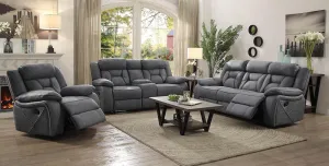 Houston Casual Stone Motion Loveseat