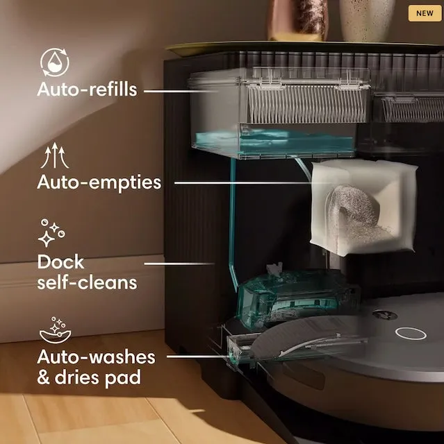 IRobot Roomba Combo 10 Max   Autowash Dock - NEW