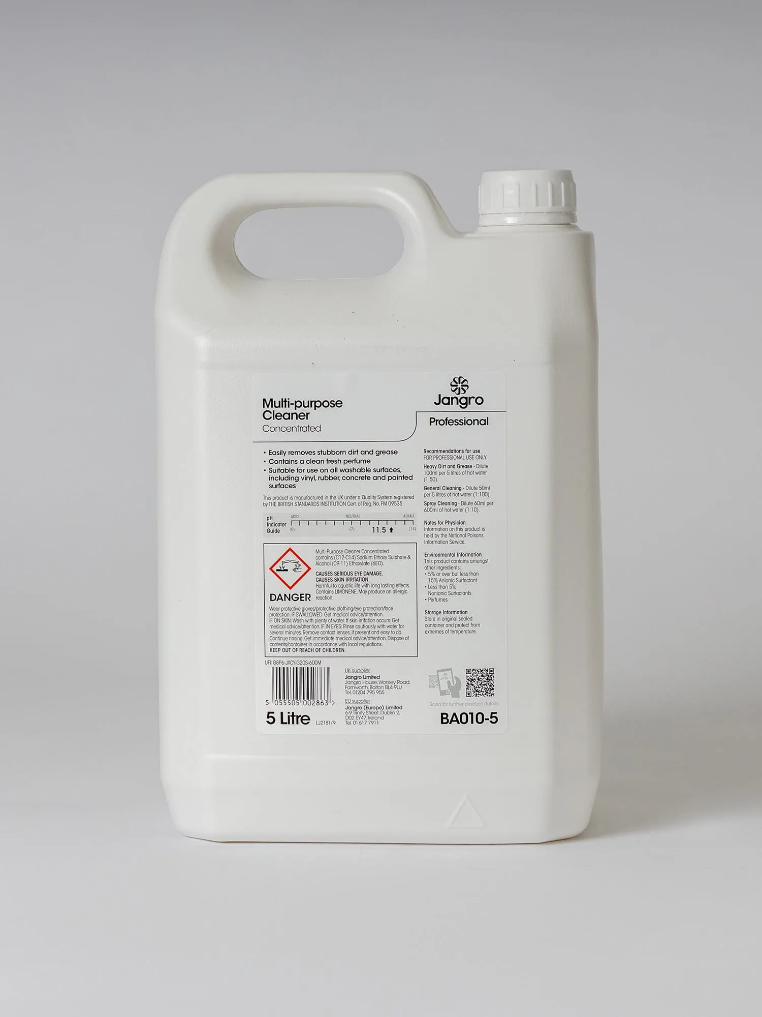 Jangro Multi-Purpose Cleaner 5L