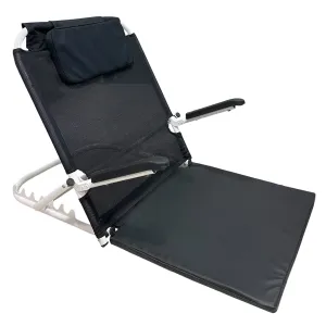 Kawachi 6 Angle Adjustable Surgical Patient Lifting Bed Backrest Support Chair, Cushioned Back Washable, Reusable, Non-toxic, Long Lasting, Portable & Foldable- KW124-Advance