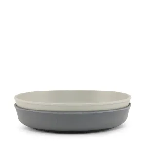 Konges Sløjd Plate 2-Pack - French Grey/Midnight