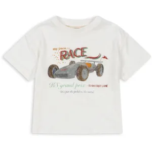 Konges Sløjd Race White Era Tee Ocs