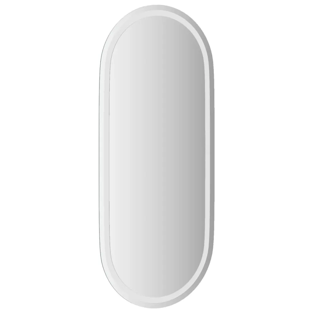 LED Bathroom Mirror 100x45 cm Oval