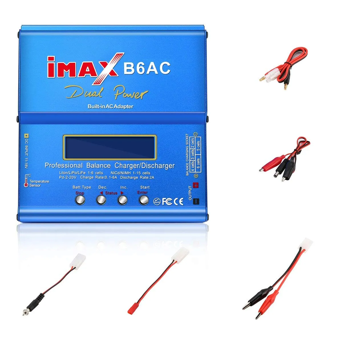 Lipo Battery Charger Imax B6Ac Balance Charger