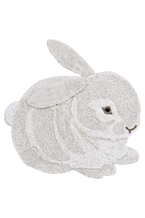 Lorena Canals Washable Animal Cotton Rug Bunny