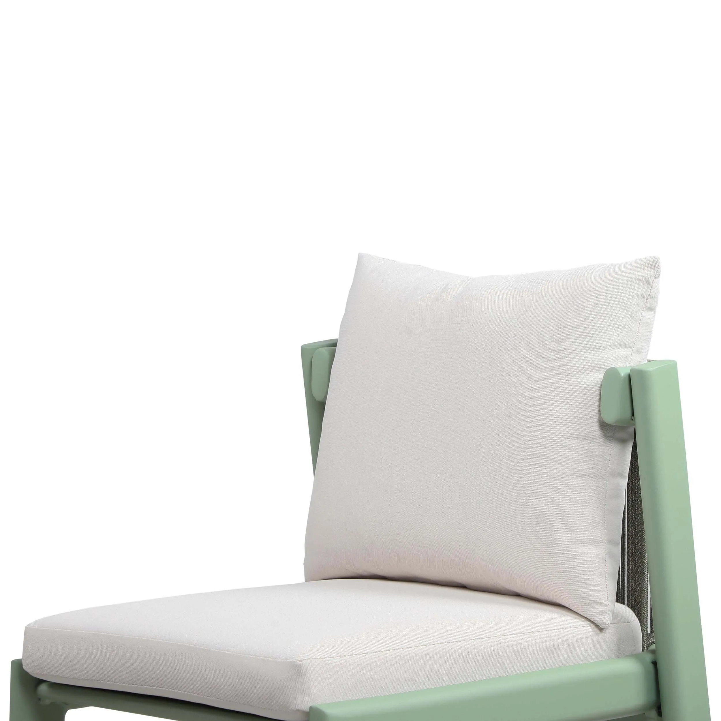 Nancy Outdoor Dining Chair, Mint Green, Set of 2