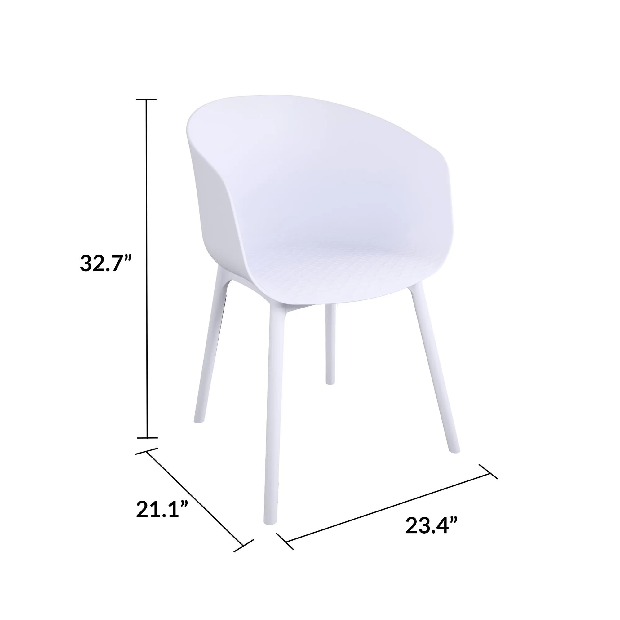 Novogratz York XL Dining Chairs