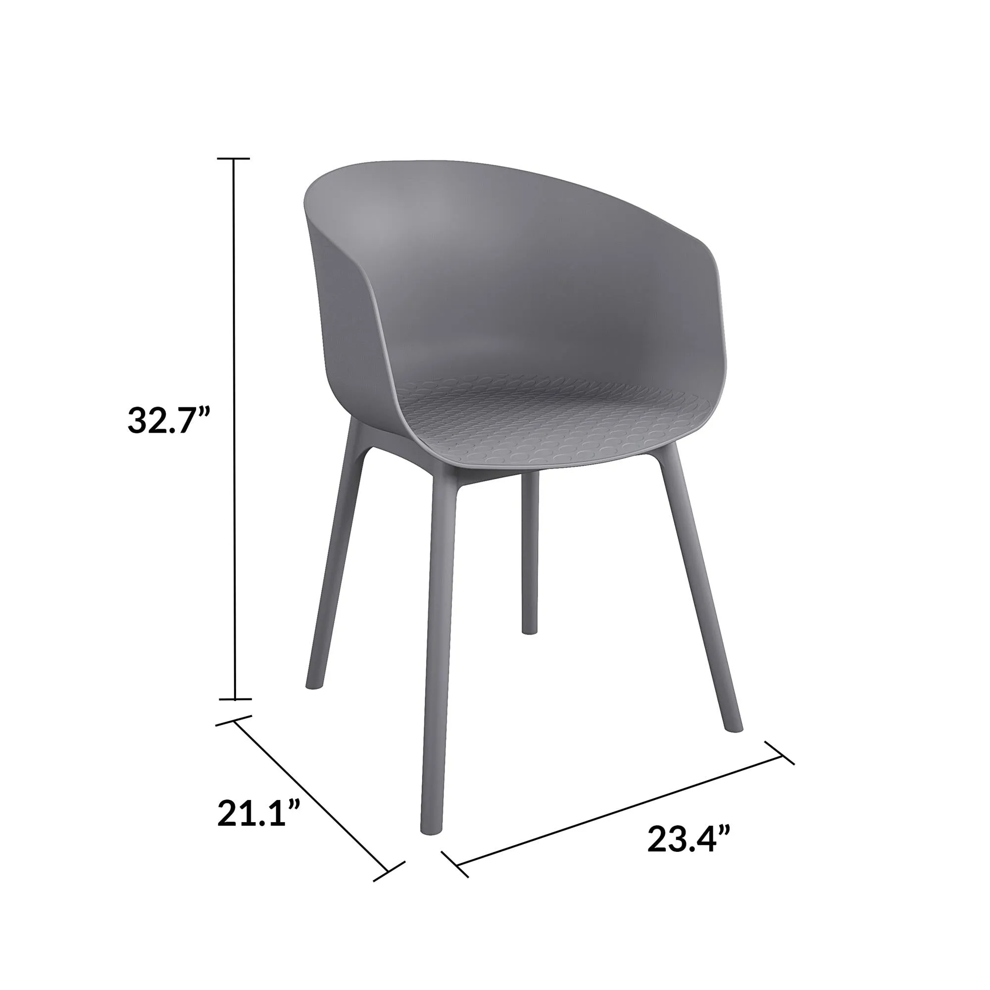 Novogratz York XL Dining Chairs