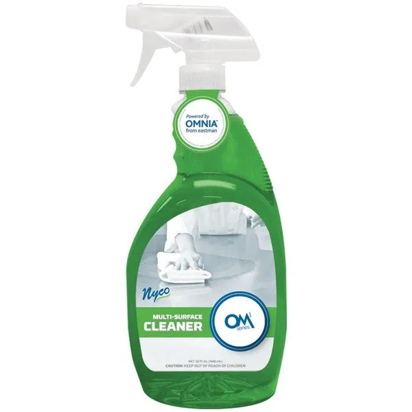 Nyco® OM1 Multi-Surface Cleaner (32 oz Spray Bottles) - Case of 9