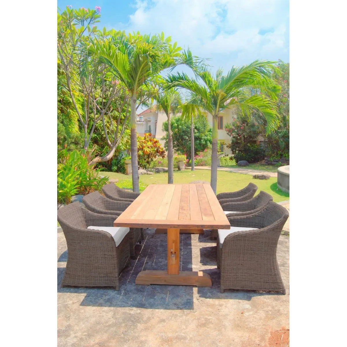 Padmas Plantation Outdoor Porto Fino Dining Chair