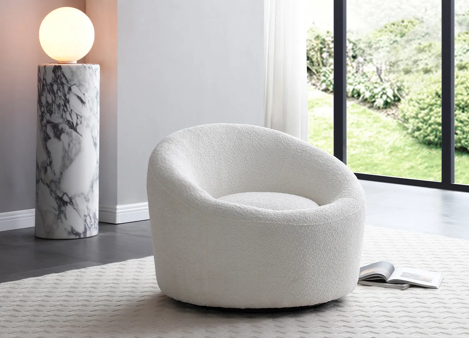 Perla Swivel Accent Chair