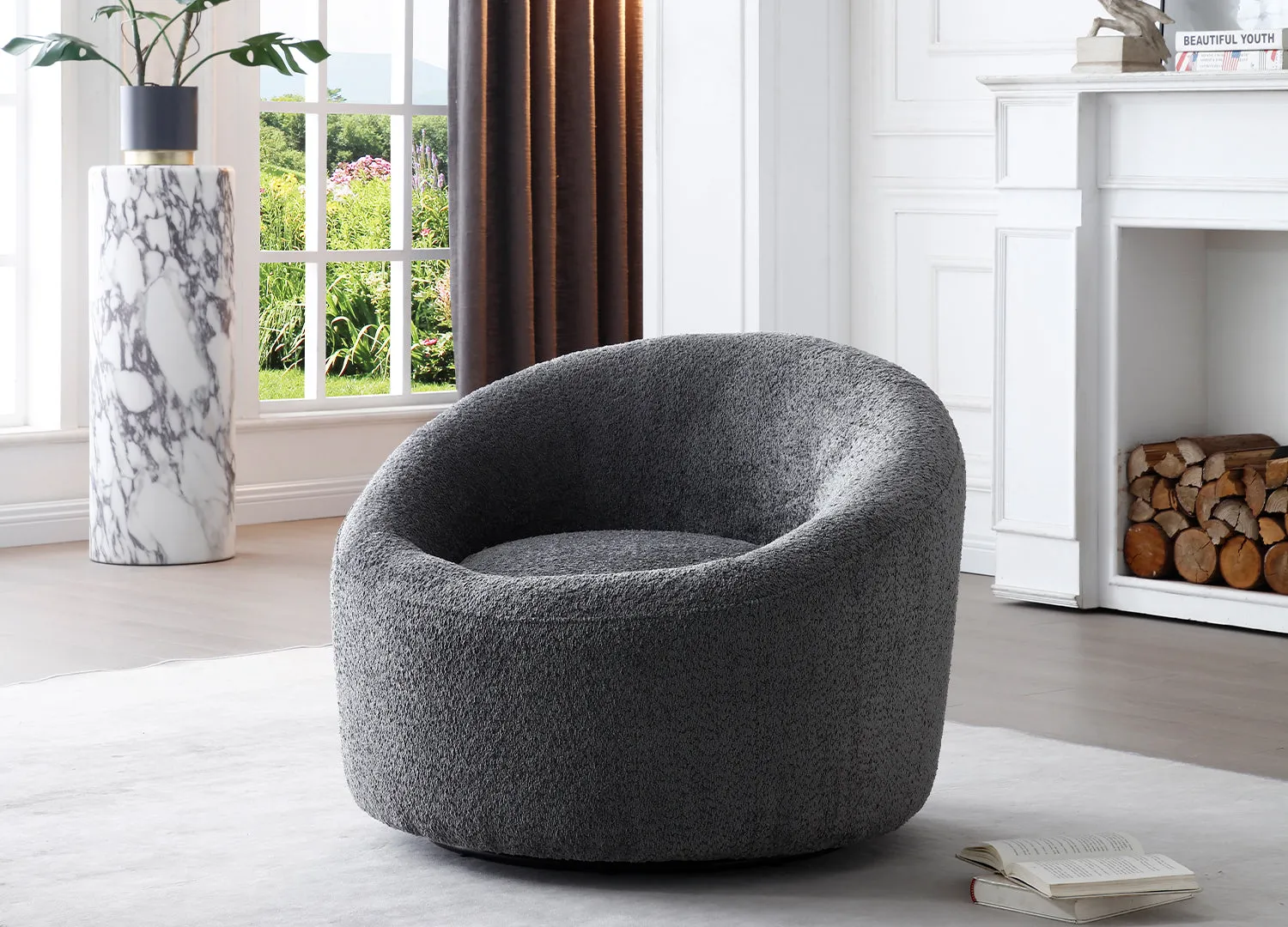 Perla Swivel Accent Chair