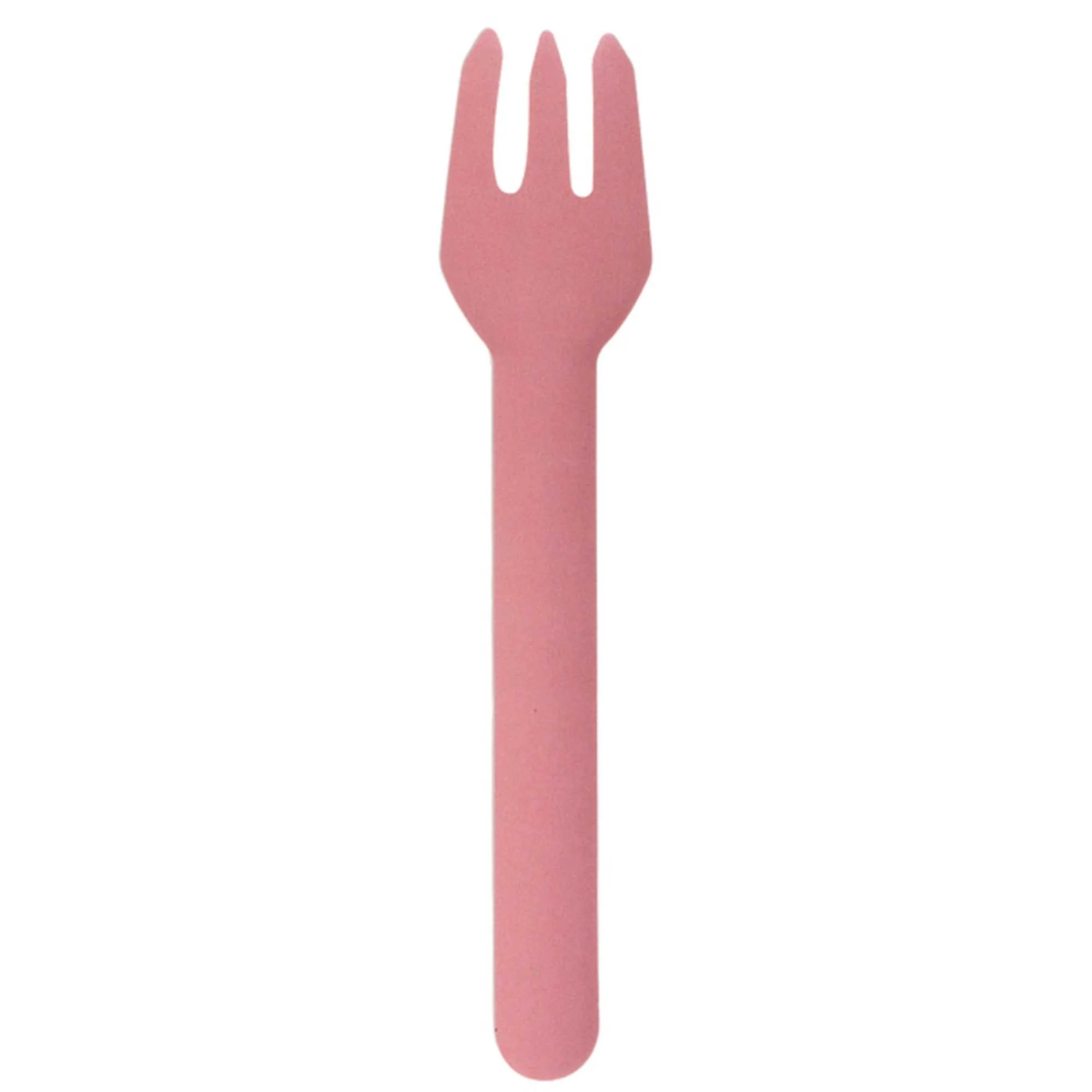 Pink ECO Paper Forks, 10 Count