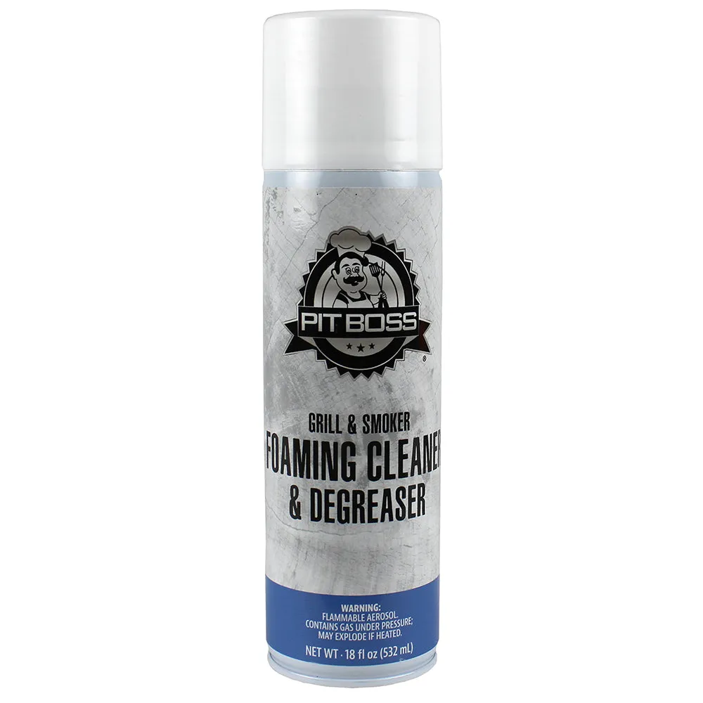 Pit Boss Grill and Smoker Foaming Cleaner Degreaser 18 oz Eco Friendly Aerosol